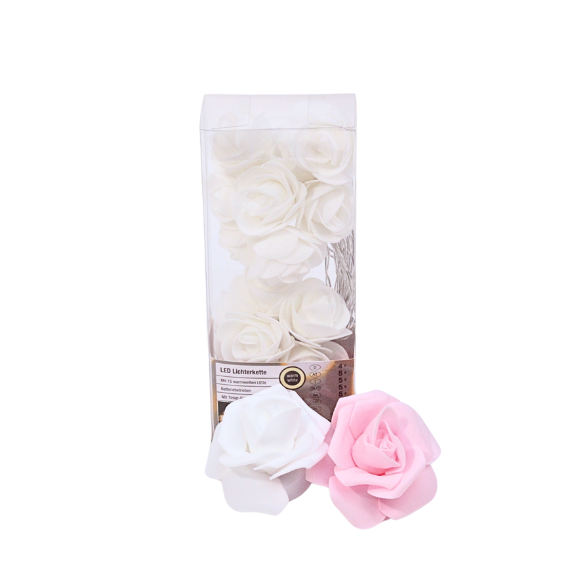 LED Lichterkette Rosen