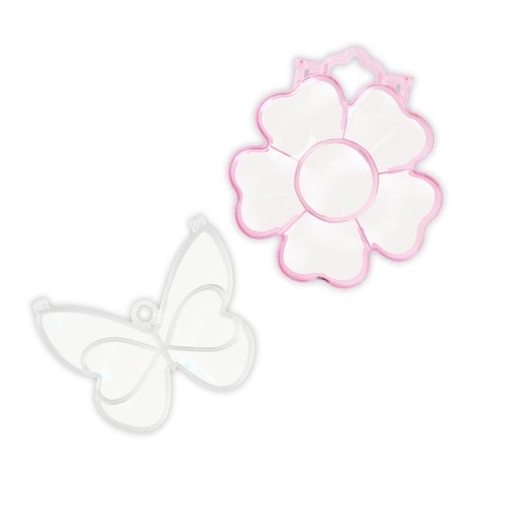 Perlenkasten in Form einer Blume oder einem Schmetterling