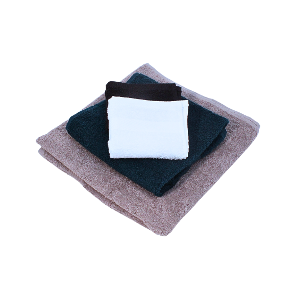 Unterschiedliche Badezimmer Handtücher