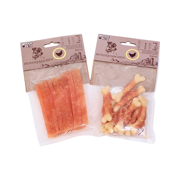 2 verschiedene Sorten Hunderleckerchen