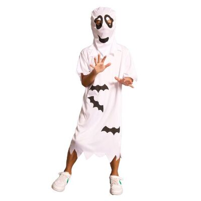 Weißes Fledermaus Kostüm Kinder