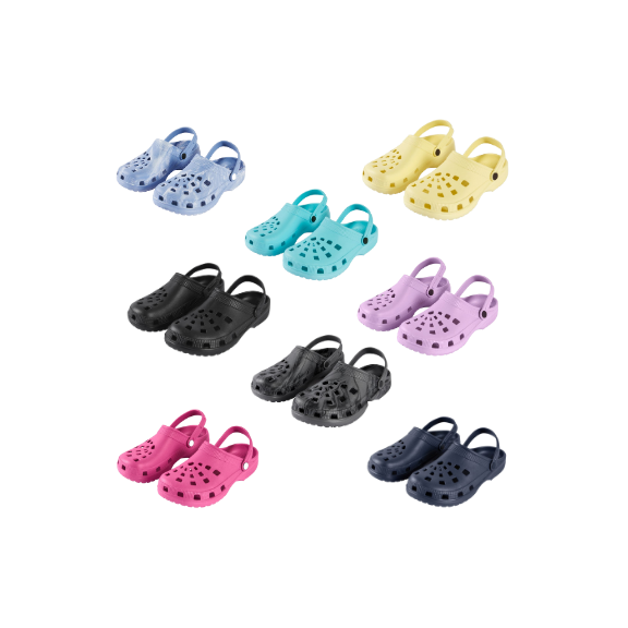 Damen und Herren Clogs