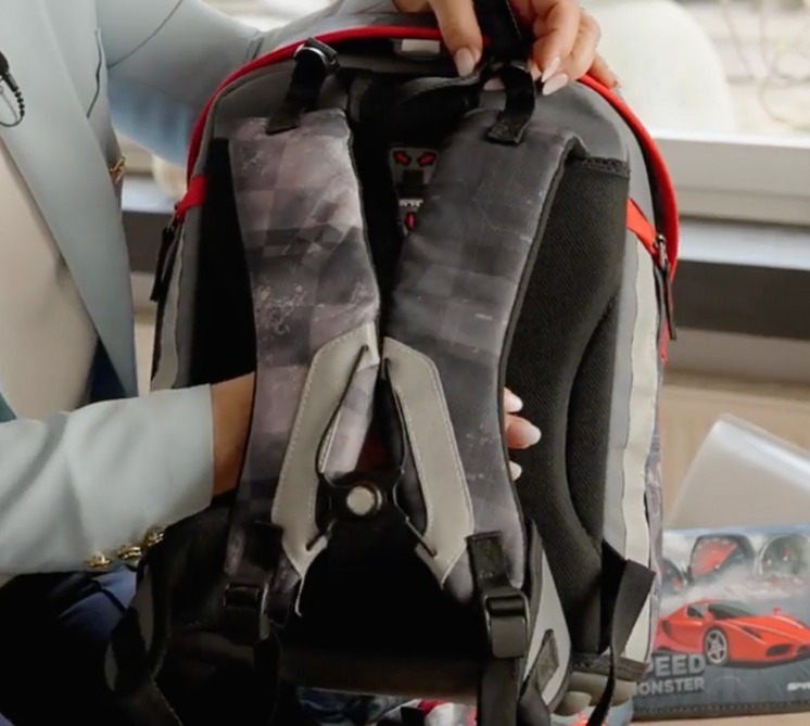 Rucksack hintere Ansicht