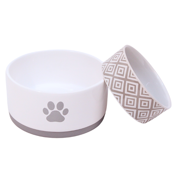 2 unterschiedliche Futternäpfe