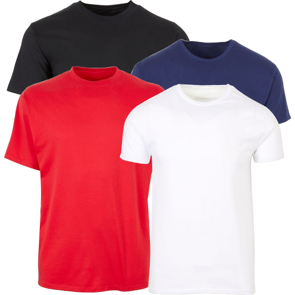 Basic T-Shirt in 4 Farben