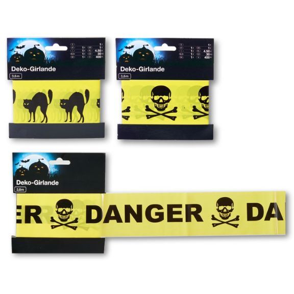 Dekoratives Absperrband für Halloween