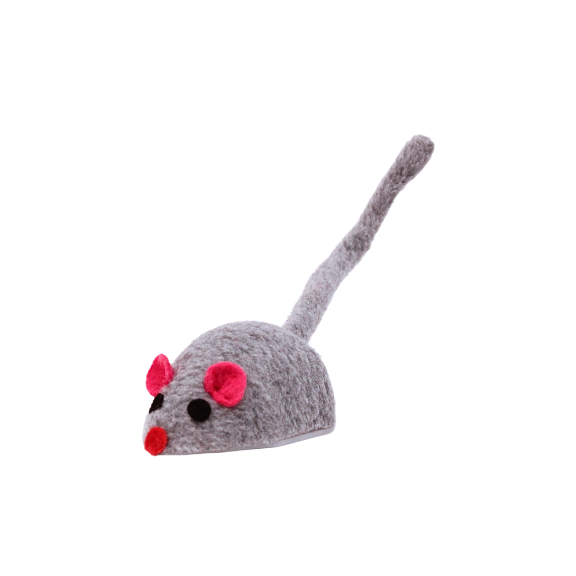 Maus als Katzenspielzeug