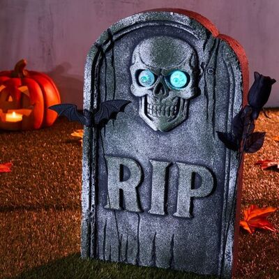 Halloween Deko Grabstein Set