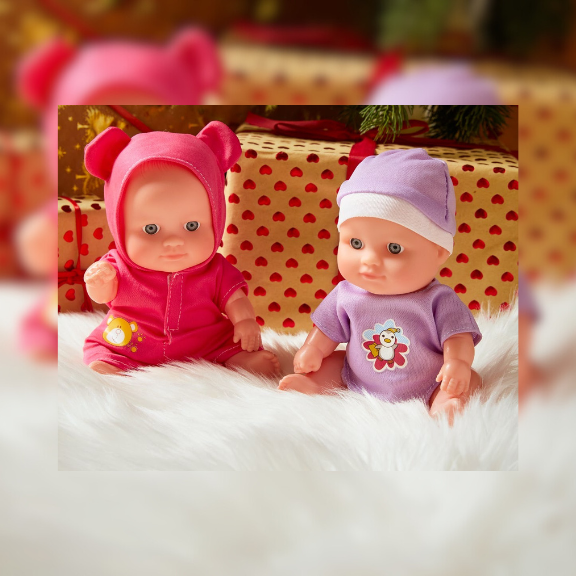 2 Babypuppen zum Spielen