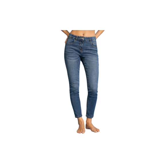 Dunkelblaue Damen Jeans
