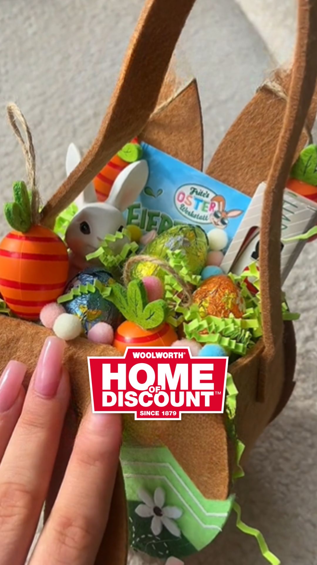 🐣🌷 Kleines Körbchen, große Osterfreude! 🌷🐣 Dieser Osterkorb ist randvoll mit süßen Überraschungen…