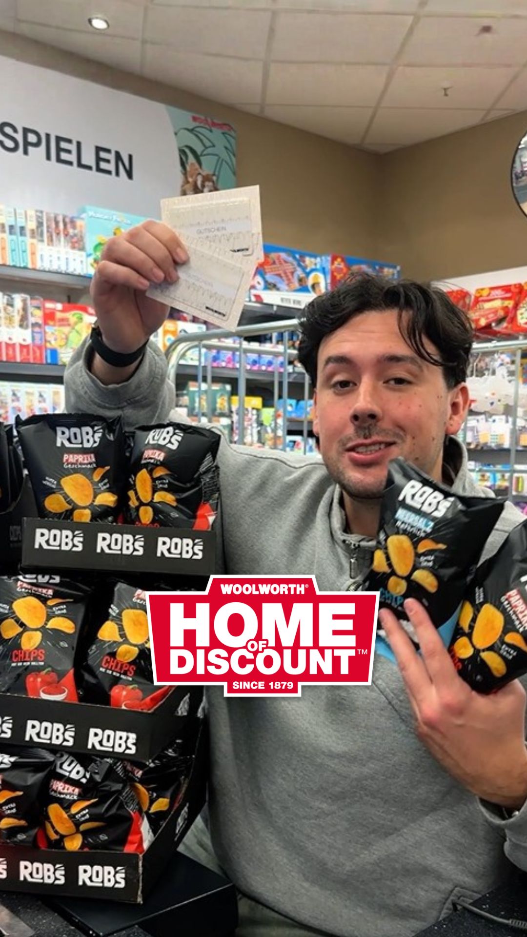 🎉🥔 Knusper-Alarm bei Woolworth! 🥔🎉 Die neuen Robs Minis von Crispyrob in Paprika und Meersalz sind…